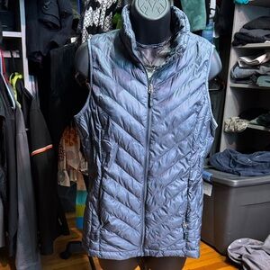 Women's Slate Blue/Gray Puffer Vest